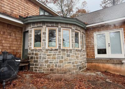 Nature's Canvas Masonry Rock Home Install Johns Creek Georgia