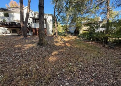 Nature's Canvas Before Landscape Install Johns Creek Georgia