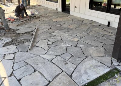 Nature's Canvas Masonry Patio Build Johns Creek Georgia
