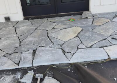 Nature's Canvas Masonry Patio Build Johns Creek Georgia